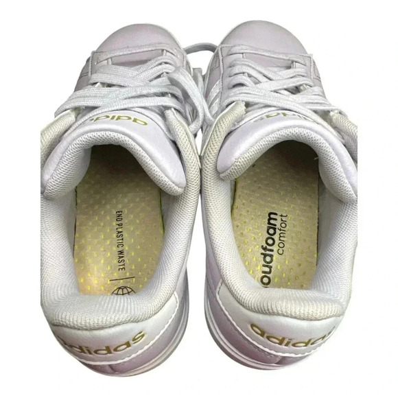 Adidas Women's White Sneakers - Picture 6 of 8